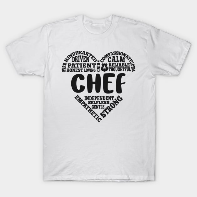 Chef love T-Shirt by SerenityByAlex